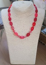 Lola Rose Red Agate, Rouge Rock Crystal Necklace BNWT