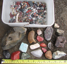 Job Lot Of Collectable Crystals Minerals Rocks etc Home Decor Craft Items