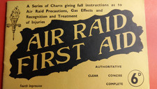 WW2 London ARP First Aid Manual