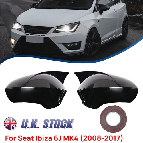 Gloss black wing - wing, mirror