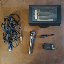 Sony Karaoke Professional Wireless Microphone WM-388B with wireless receiver box