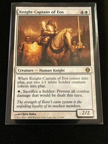 Knight captain eos - 17, rare
