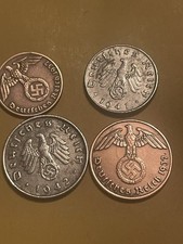 4 German 3rd Reich SS Nazi