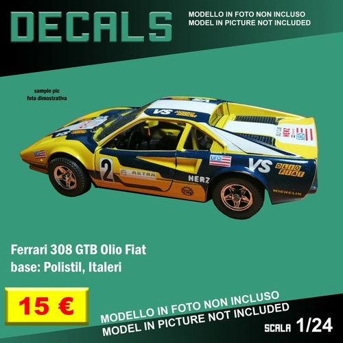 Decals repro ferrari - ferrari, 308