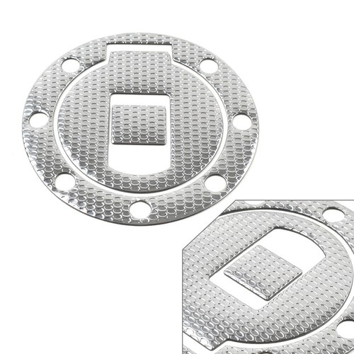 Silver gas tank - gas, cap
