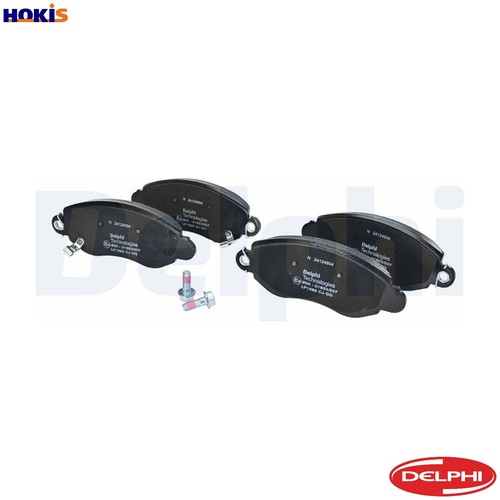 Brake pad set - set, disc