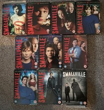 Smallville Complete Series Seasons 1-10 UK DVD. Superman. See Description