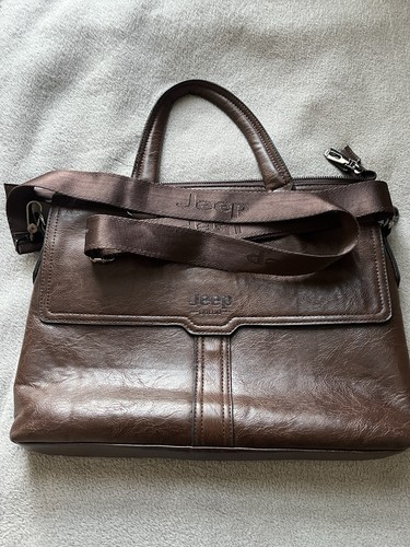 Jeep brown leather shoulder - brown,