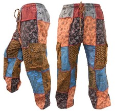 Mens mushroom print - mushroom, patchwork