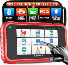 LAUNCH CRP129E V2.0 Car Diagnostic Tools OBD2 Scanner ABS SRS SAS TPMS EPB 2025