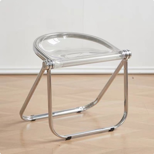 Acrylic folding chair - acrylic,