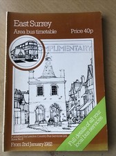 London Country Bus Timetable -
