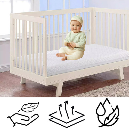 Cot bed mattress breathable - cot,