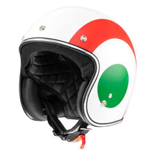 Jet Helmet PIAGGIO for Vespa Nations Italy 2.0 White Red Green