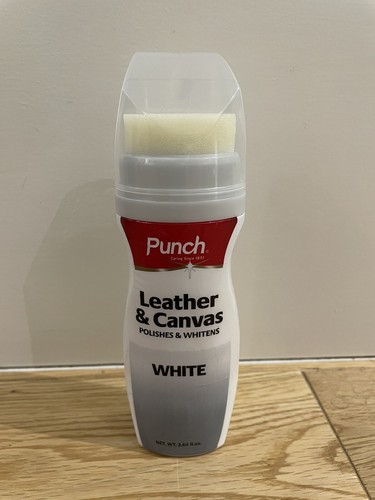 Punch white leather - punch, canvas