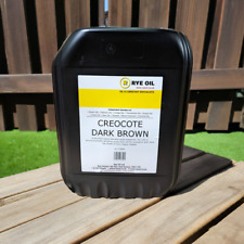 Creosote Alternative  - Creocote Dark Brown 20L -- Oil Based Timber Treatment