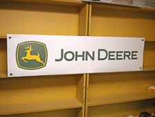 John Deere Banner Tractor
