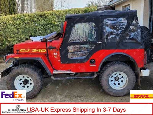 Soft top for jeep - for, mahindra