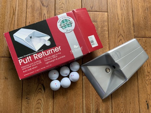 Golf putt returner machine - golf,