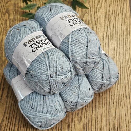 100g papatya chunky tweed - chunky,