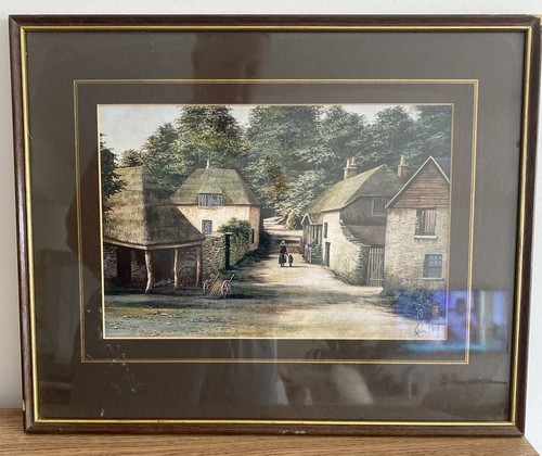 Framed print cockington - framed,