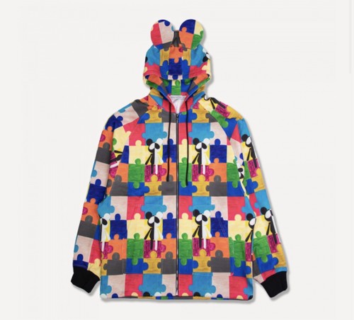 Puzzle bear hoodie - puzzle,
