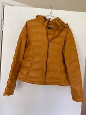 zara puffa jacket mustard colour never used