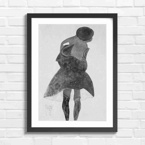 Vintage art nouveau - nouveau, back