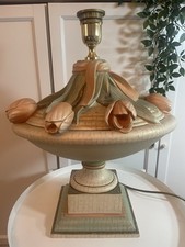 Vintage 80s Large Tulip Lamp