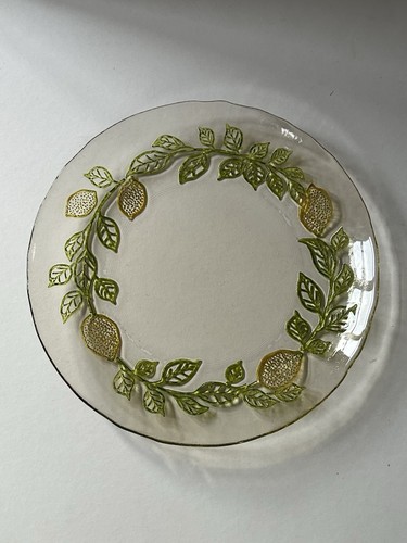 Pair glass plates with - pair,