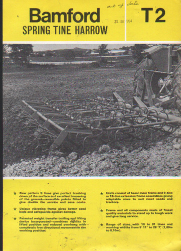 1971 bamford spring tine - bamford,