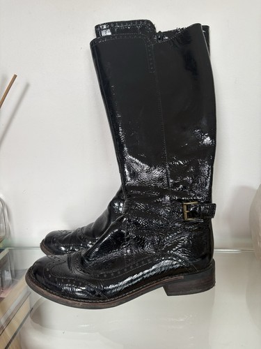 Clark black patent leather - patent,