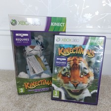 Xbox 360 Kinect Kinectimals Game & Plush Toy Maltese Tiger Boxed Set