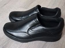 Mens Shoes Size 7 Black Beckett Slip On Casual Shoe. Never Worn Standard Fit