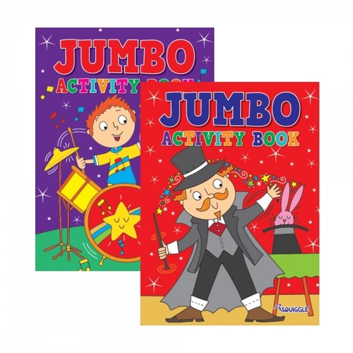Jumbo activity book a4 - activity, large