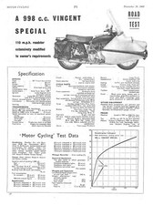 1960 VINCENT 'Roadster