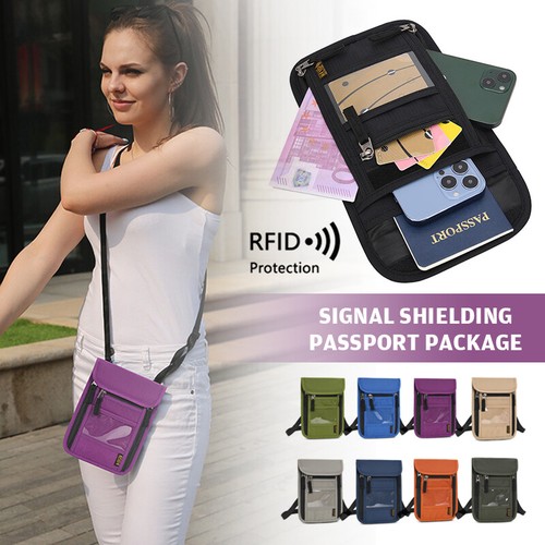Rfid blocking passport holder - passport,