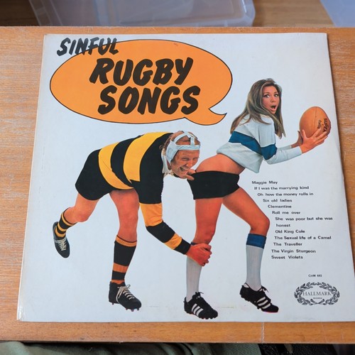 Sinful rugby songs vinyl - sinful, -12"