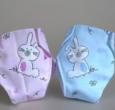 2 Dolls Nappies fit LITTLE
