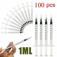 100x fine dosing syringes insulin syringe 1ml disposable syringes disposable
