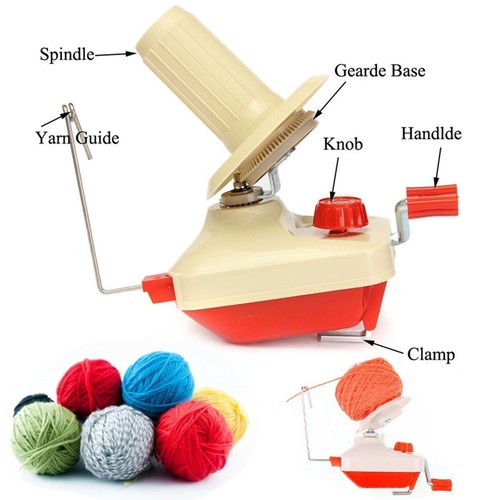 Wool winder holder hand - holder,