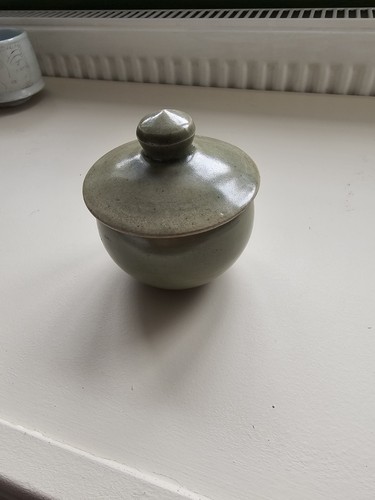 Leach pottery marmalade pot - pottery,