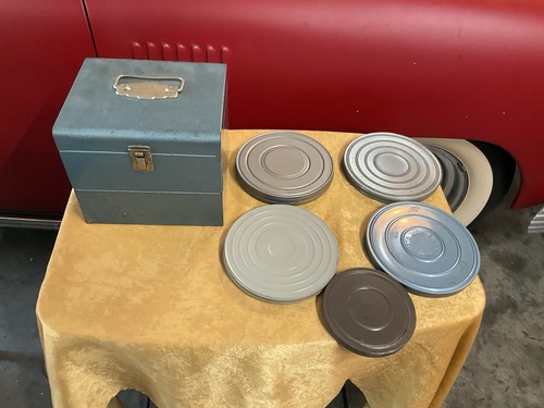 Vintage home movie reels - home, with