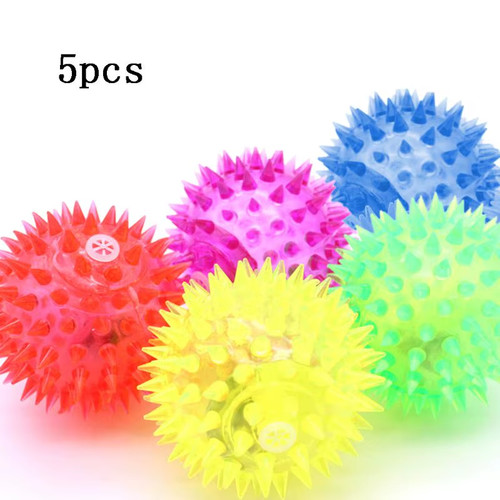 Pcs flashing led spiky dog - 5,