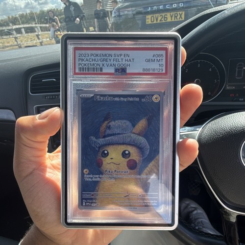Van gogh pikachu - pikachu, felt