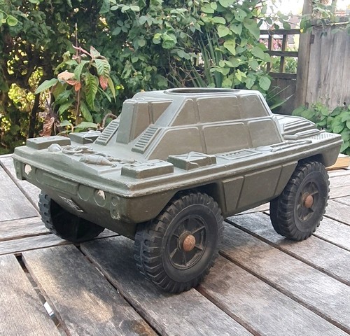 Vintage action man scout car - action,