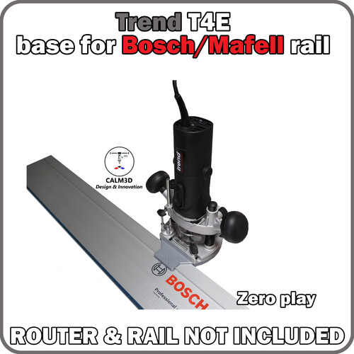 Trend t4e plunge router - t4e,