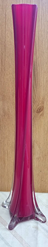 Vintage ruby red cased - red, glass