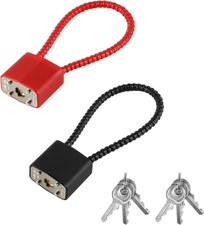 2x Heavy Duty Steel Cable