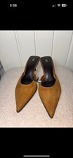 Zara suede heels